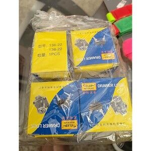 4‎ /Drawer Lock Door MailBox Desk Drawer Cupboard Locker 2 Keys